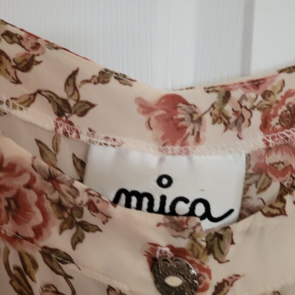 Maxi floral whimsigoth dress - Picture 8 of 10